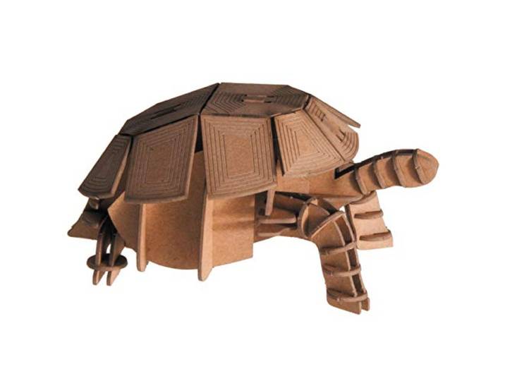 FRIDOLIN 3D Papieren Model - Schilpad