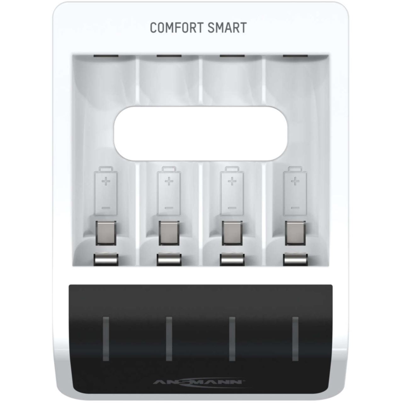 ANSMANN Ladegerät Comfort Smart USB Eingang für 1-4 NiMH