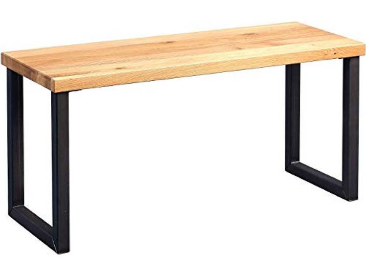 M2 Kollektion 802022 Sitzbank, Holz, wildeiche, 80 x 30 x 40 cm