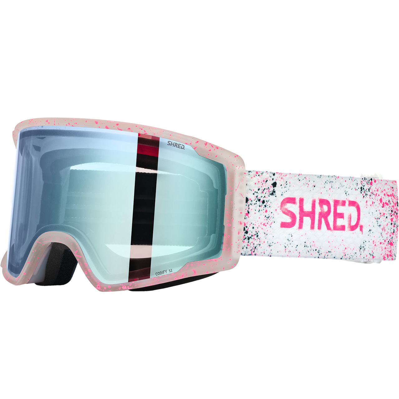 Shred Codify pink storm CBL 2.0 ice mirror
