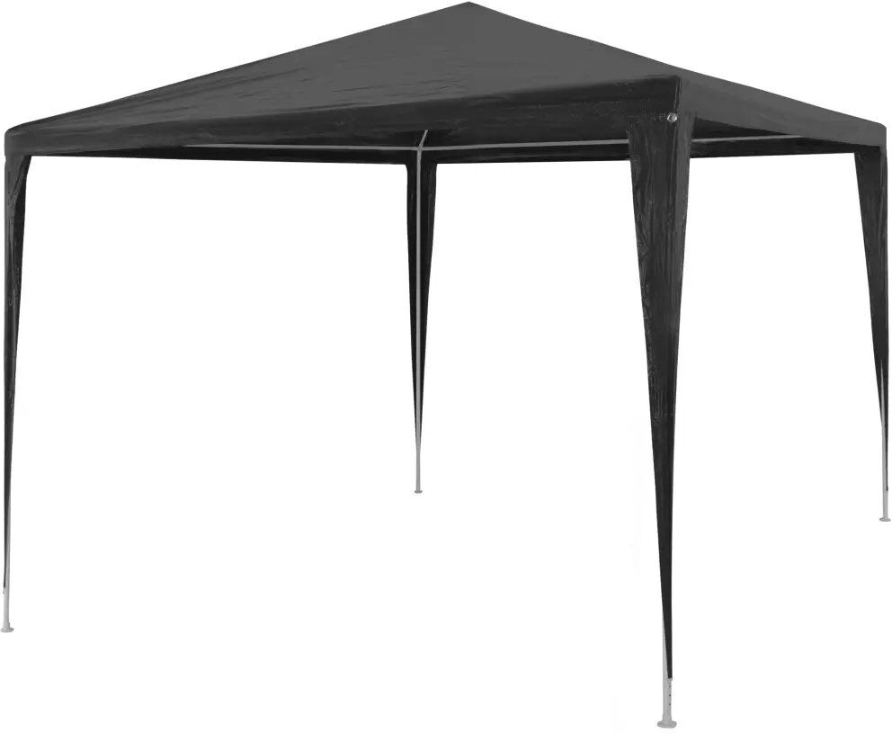 Freeport Park 12m x 3m Steel Party Tent Anthracite 3 x 3 m