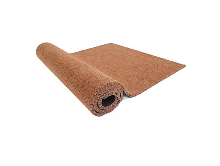 Robuste DIY Fußmatte Kokos 65x200 cm (Rechteckig) - Kokosmatte 16 mm natur