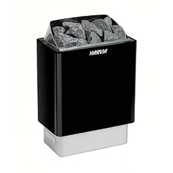 Saunaöfen Harvia Kip Schwarz 8.0 kW | separate Steuerung erforderlich | KIP80E-BLACK
