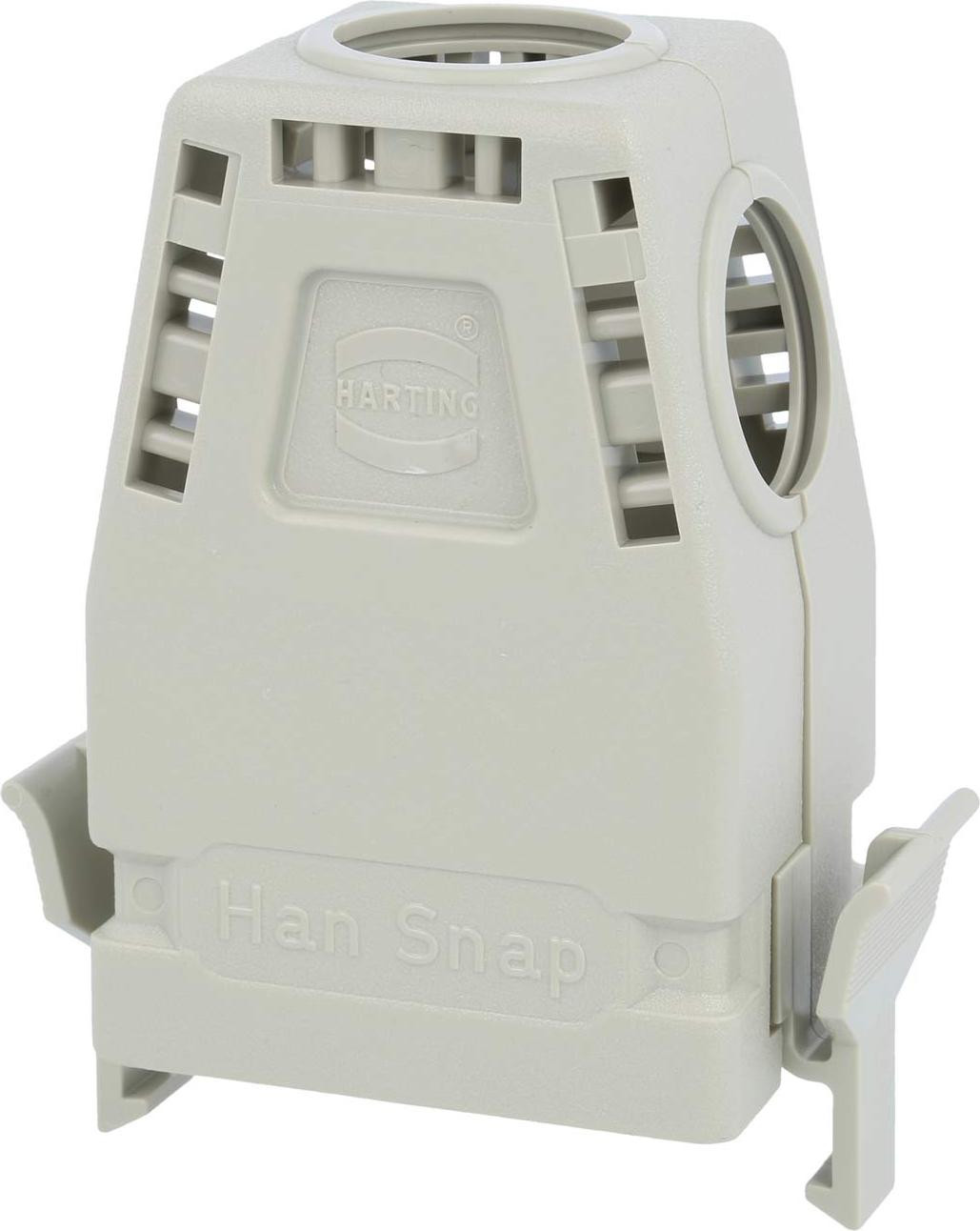 Harting Snap-behuizing type 6B bovenkant versie 1 met kabelklem voor kabelontlasting