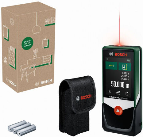 Bosch AdvancedDistance 50C Télémetre laser numérique 06036722Z0