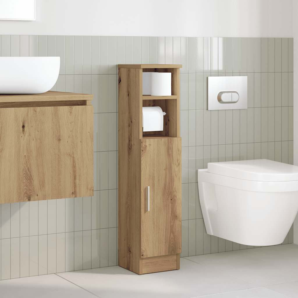 vidaXL Bathroom Furniture Suite Artisan Oak