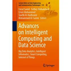 Advances on Intelligent Computing and Data Science, Fachbücher von Fathey Mohammed, Mohammed Al-Sarem, Tawfik Al-Hadhrami, Errais Mohammed, Faisal Saeed