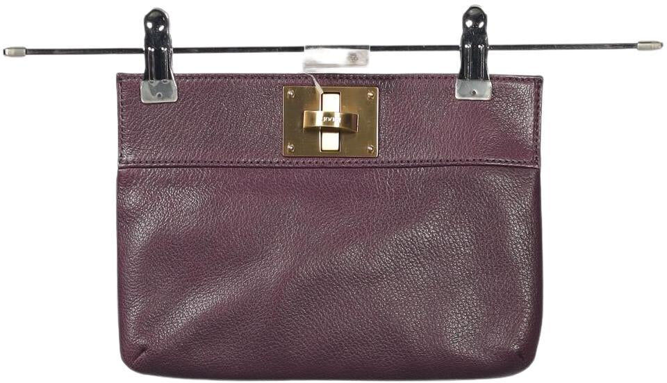 JOOP! Damen Handtasche klein Leder, Lila, Leder - Second Hand