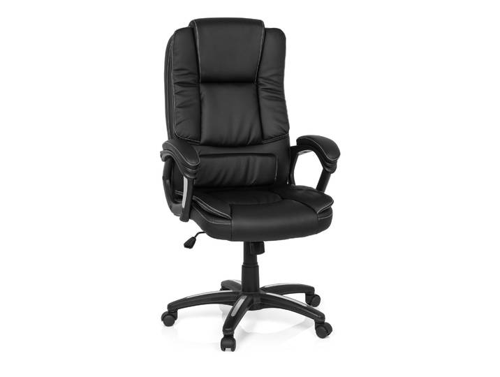 Fauteuil De Direction Relax Cl120 Simili Cuir Noir