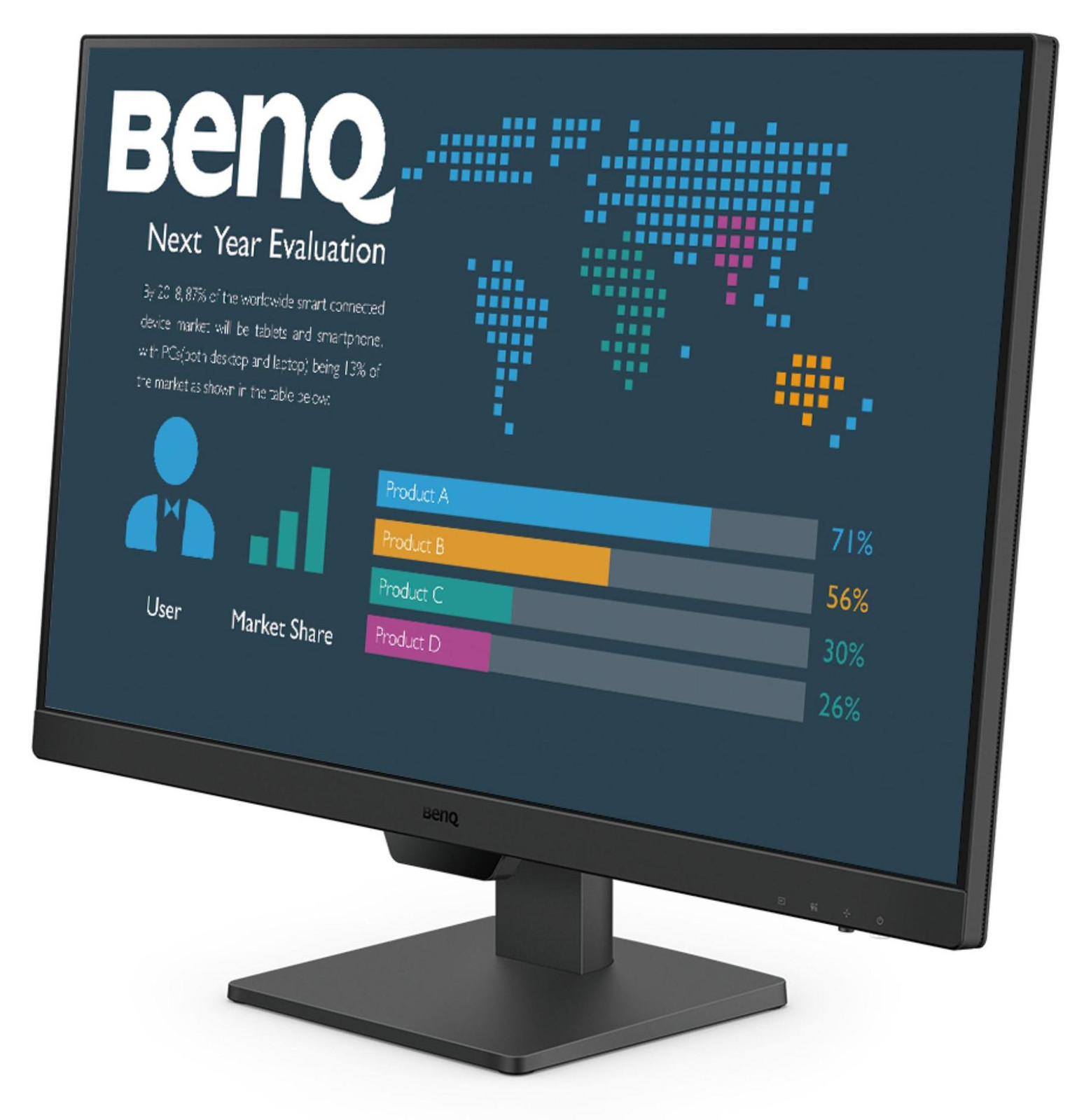 BenQ BL2790 Monitor 68,6 cm FHD 100Hz HDMI/DP met speaker zwart