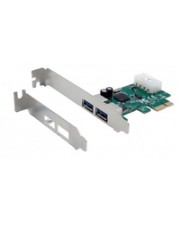 Exsys GmbH PCIe USB 3.2 Gen 1 Karte mit 2 Ports NEC Chip-Set PCI-Express 3.0 (EX-11042)