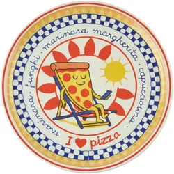 Pizzateller Italy Multicolor
