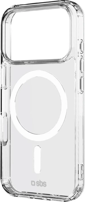 SBS Light Mag Cover mit MagSafe für iPhone 17 Pro transparent