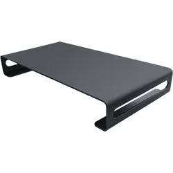 DLH Supp reusseur ergonomique pour moniteur, Monitor Erhöhung, Schwarz