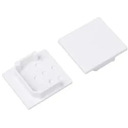 Brumberg 53057070 Endkappen-Set zu LED-Anbauprofil 53603070, weiss
