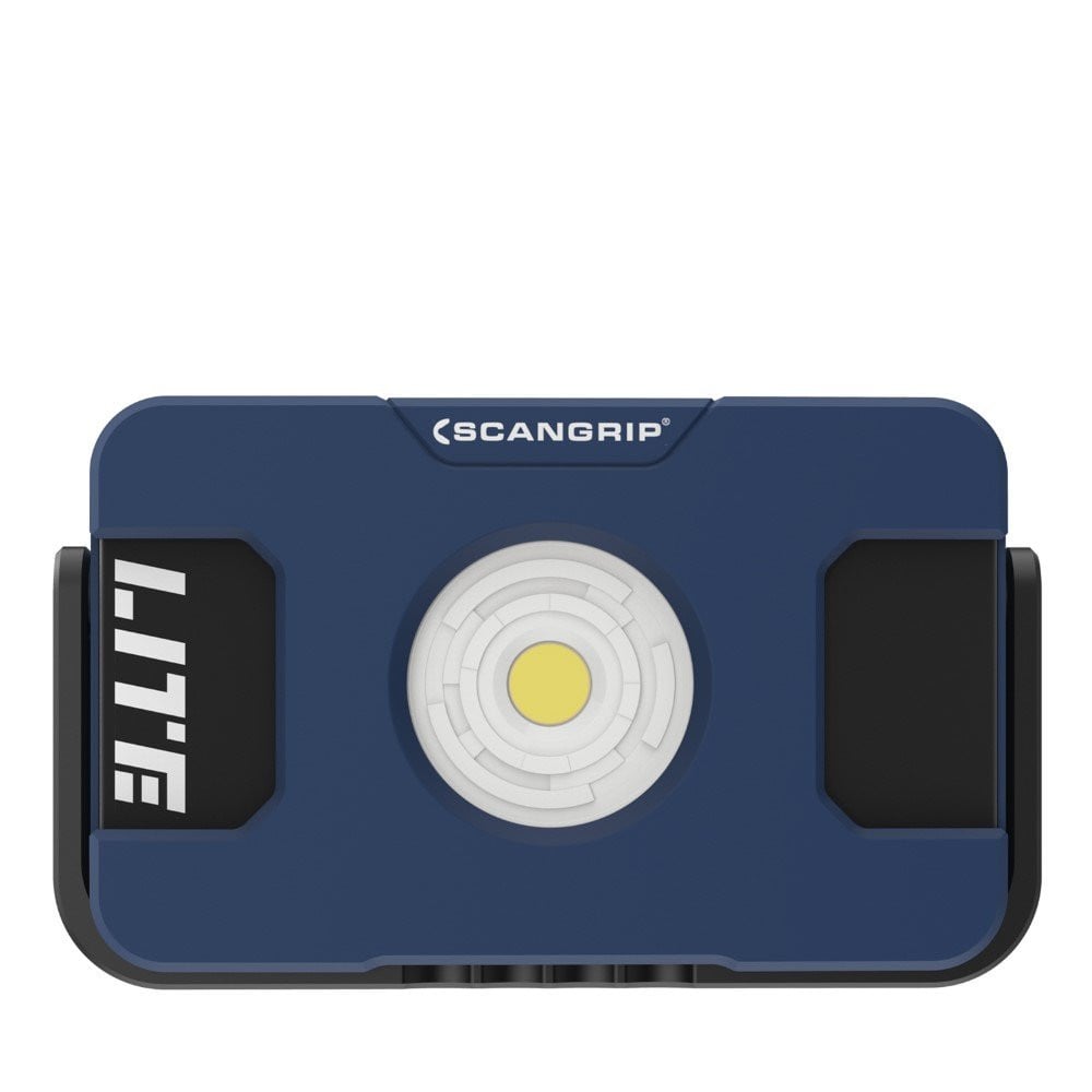Scangrip Flood Lite M acculamp, blau, 200-2000 lumen, dimbaar en verstelbaar