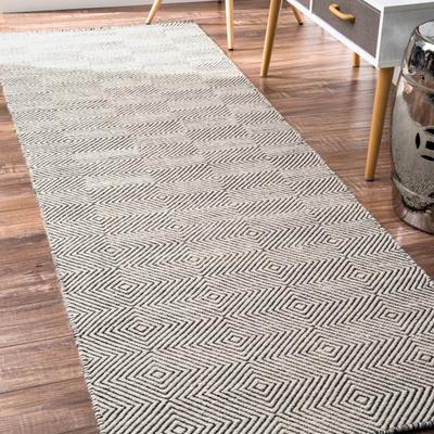 Nuloom Ago Geometric Wool Area Rug