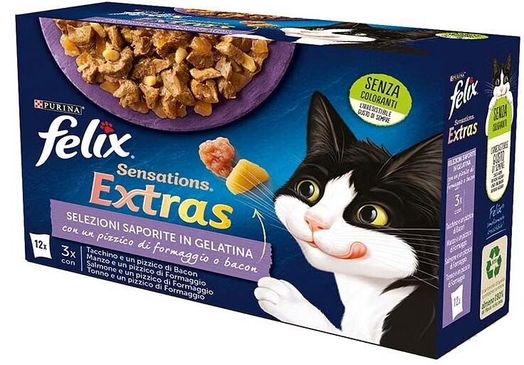Purina FELIX SENSATIONS EXTRAS SAPORITE