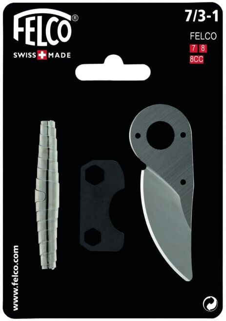 Kit: lame, ressort, clef de réglage Felco (7/3-1)
