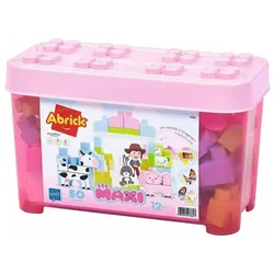 Ecoiffier Ecoiiffier Abrick Color Blocks für Kinder mit Haustieren 50 Stk.