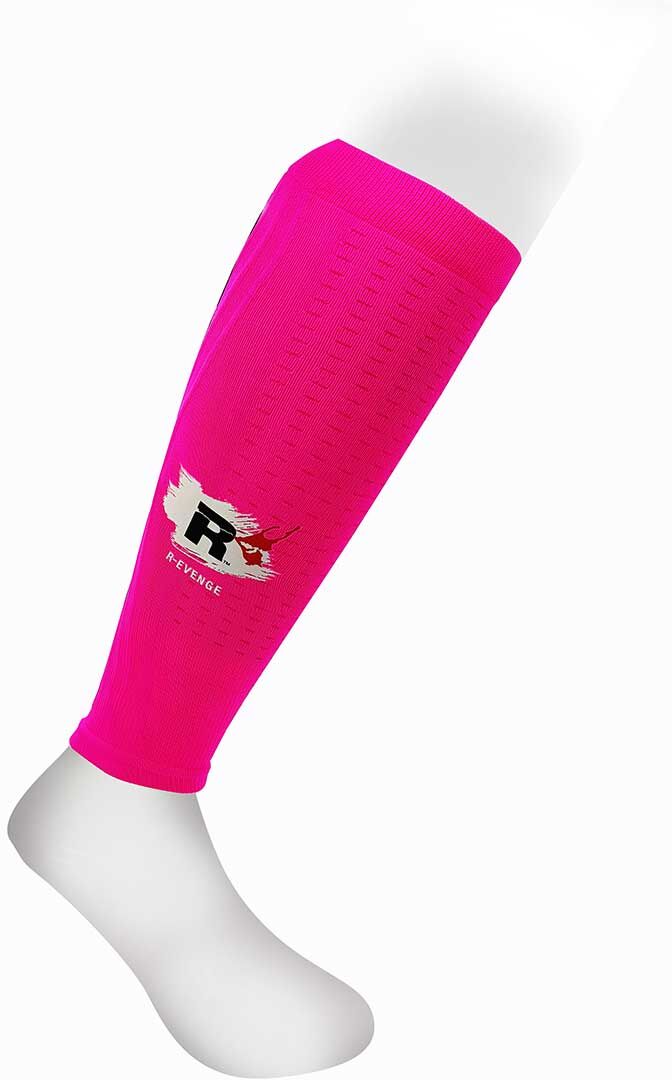 R-evenge REVENGE Calf Tubular Tape a compressione Fuxia Fluo L (superiore H.1,76)