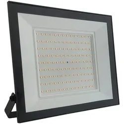 LED Außenwandstrahler Flutlicht Wandlampe Staubgeschützt Schwarz Aluminium IP65