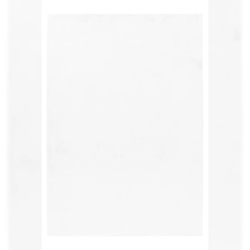 Teppich Flur Einfarbig Pflegeleicht Waschbar Strapazierfähig Wohnzimmer Schlafzimmer Weiß 60x110 cm – NECKAR von Kadima Design