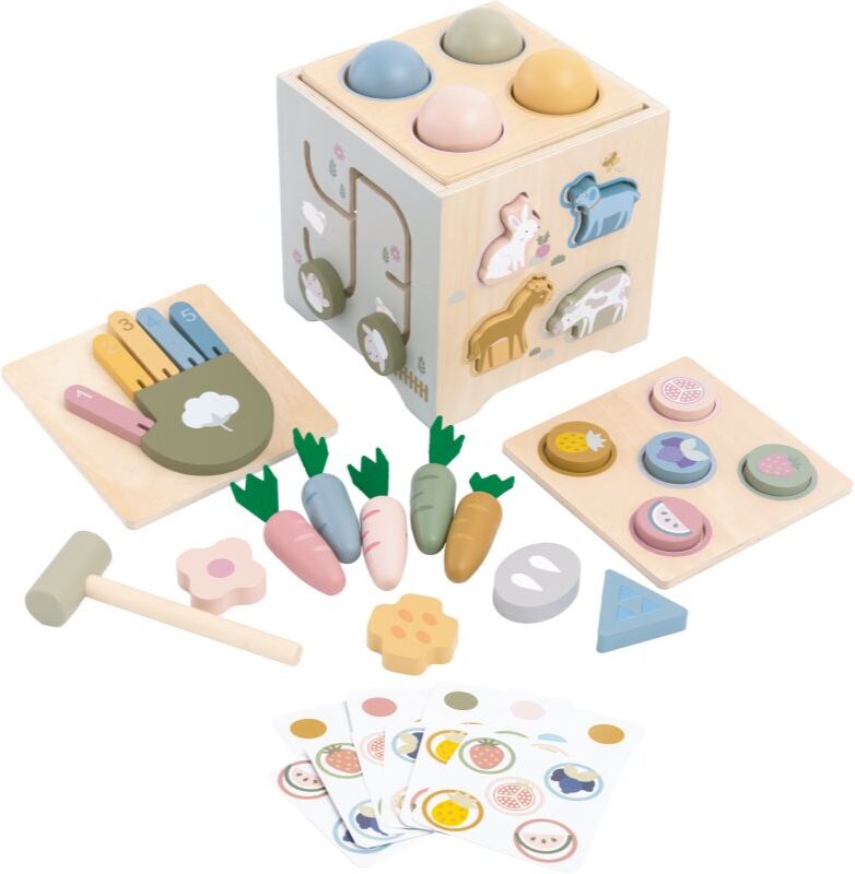 2Kids Toys Motor Activity Cube jouet d’éveil 12m+ 37 pcs