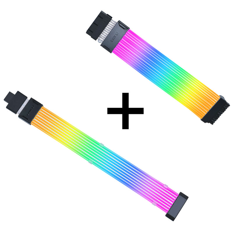 Lian Li Strimer Wireless 24-Pin RGB Mainboardkabel + Controller + Strimer Wireless 12V-2x6 GPU-Kabel