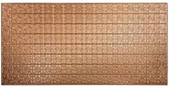 Fasade FASÄDE Traditional 1 4-foot x 8-foot PVC Wall Panel in Polished Copper