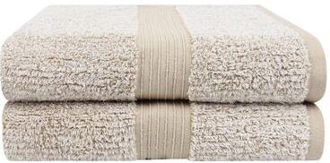 Farberware FBT-006-M-2 Marzipan Cotton Yarn-Bath Towel - 2PC