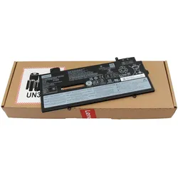 Lenovo 57Wh lithium-ion internal (3695 mAh), Notebook Akku, Schwarz