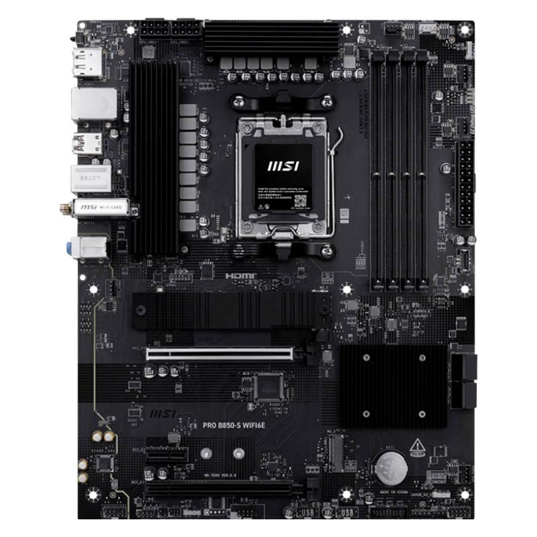 MSI PRO B850-S WIFI6E (AM5, AMD B850, ATX) (7E80-002R)