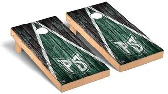 Skip's Garage Portland State Vikings Triangle Cornhole Board Set