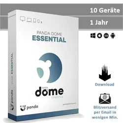 Panda Dome Essential 2026, 10 Geräte - 1 Jahr, Download