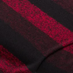 Feinstrick-Jersey „Streifen“, rot-color