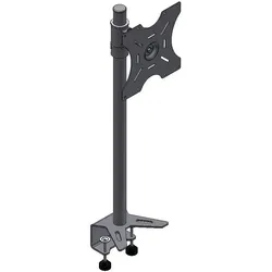edbak MSV2 Monitorhalterung mit Tischklemme, schwarz (Tisch, 46", 15 kg), Monitor Halterung, Schwarz