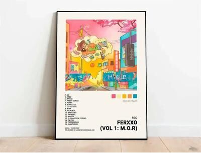 Inspire Essentials Nordic Rap Music Poster Canvas Latin Artist Wall Art Room Decor 6 15.75 X 19.69 In