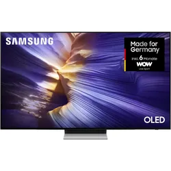 SAMSUNG OLED-Fernseher "GQ77S91FAE", Energieeffizienz: F (A-G), graphitschwarz, 77 ′′, Fernseher