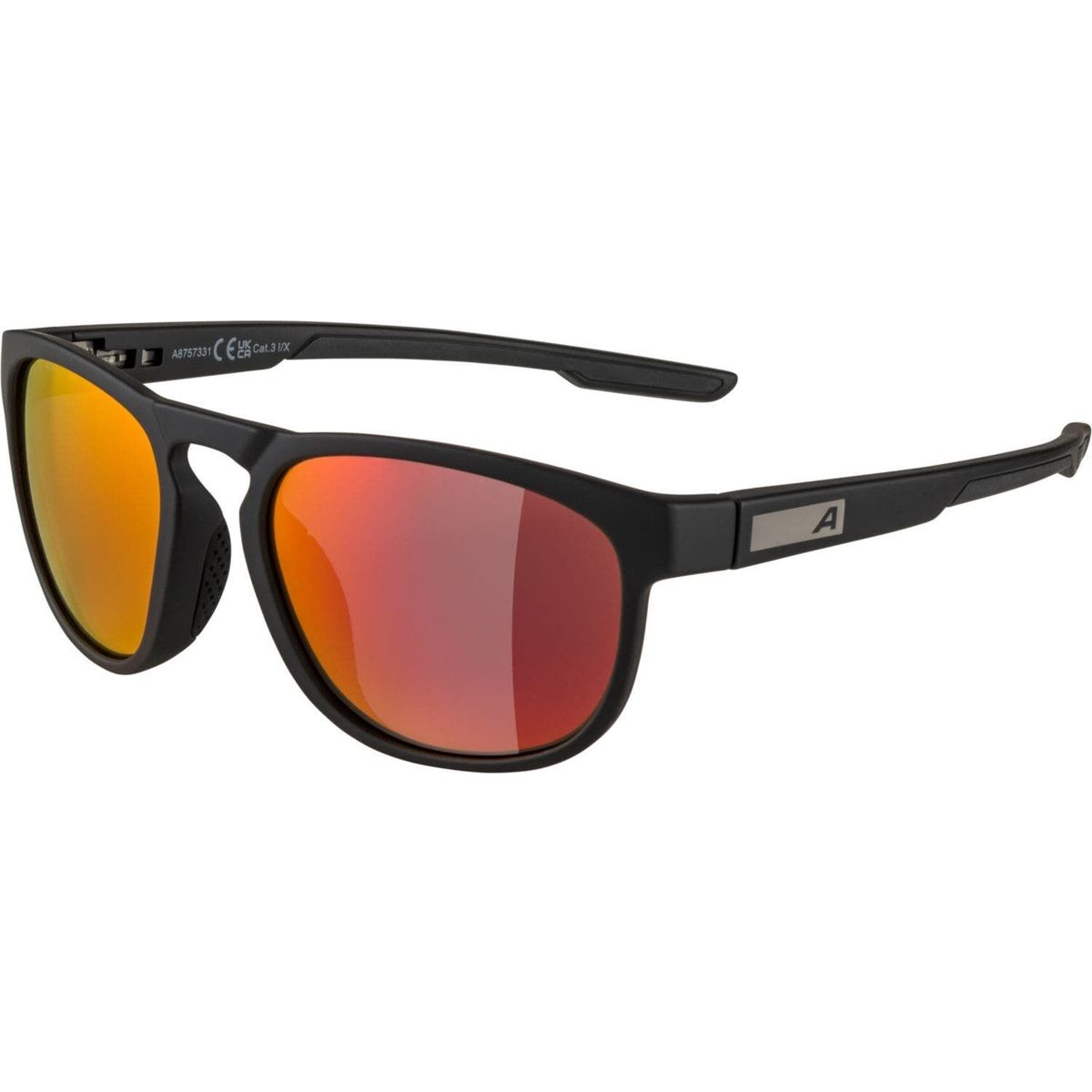 Alpina Rift black matt mirror red (31) one size A8757331