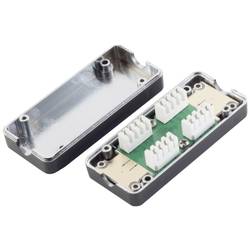 BKL Electronic 10121222 Cat. 6A LSA-Anschlussbox, Verbinder Schwarz Inhalt: 1 St.