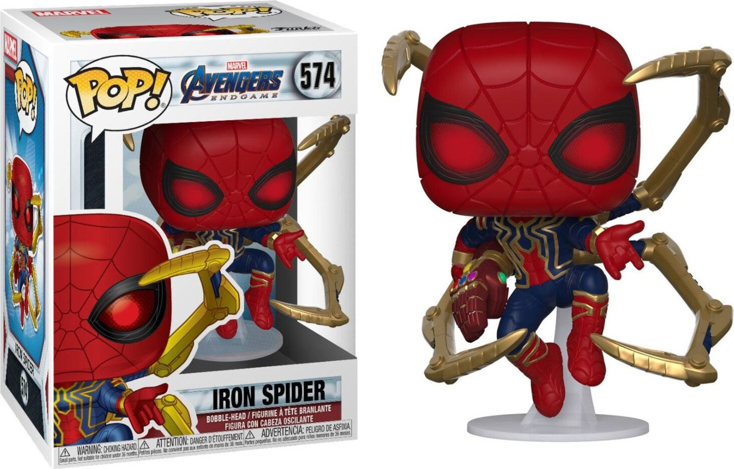 Funko Pop! Marvel Avengers Endgame Iron Spider 574 Vinyl figuur