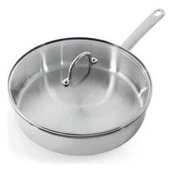 BK Bright SS no coating+SS handle cvd skillet 28 (Bratpfanne, Edelstahl) (CC005749-001)