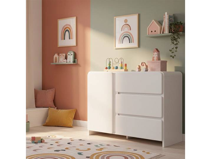 Kinderregal Elio Weiß