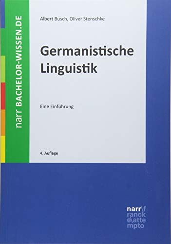 Albert Busch - Germanistische Linguistik: Eine Einführung (bachelor-wissen) - Preis vom 13.10.2026 19:28:25 h