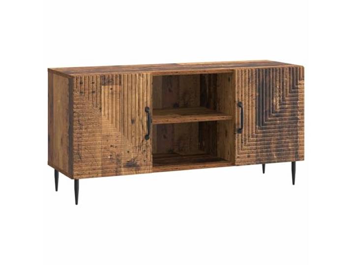 Makastle TV-Schrank Altholz 102x34,5x50 cm Holzwerkstoff