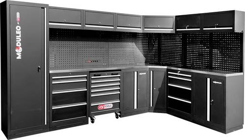 KS Tools 866.6210 Werkstatt-Schranksystem (B x H) 3400mm x 1890mm Schwarz