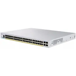 Cisco Business 350 Series CBS350-48FP-4G (52 Ports), Netzwerk Switch, Silber