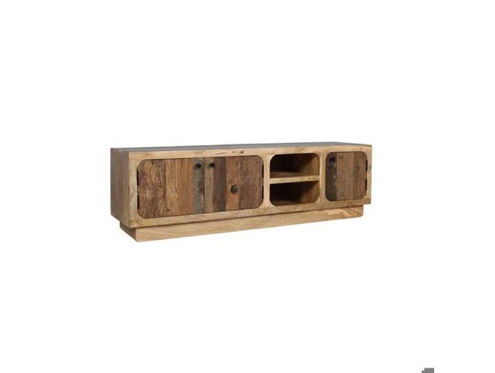 Meuble TV bois de manguier et bois recyclé Barry