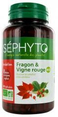 Séphyto Fragon & Vigne Rouge Bio 200 Gélules - Pot 200 gélules